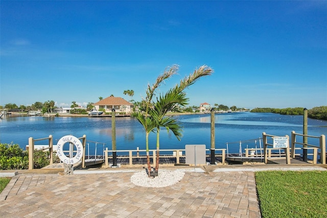 4052 Marine Pkwy, New Port Richey, FL 34652 - dock featuring a water view
