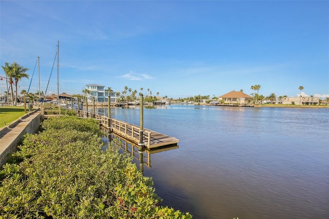 4052 Marine Pkwy, New Port Richey, FL 34652 - dock area featuring a water view