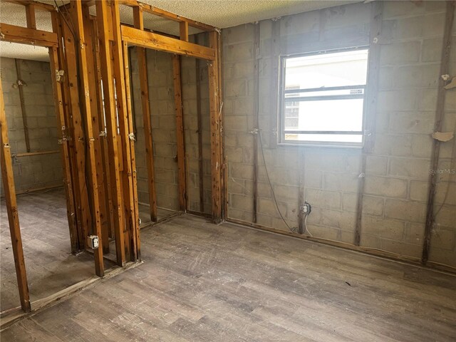 6826 Driftwood Dr, Hudson, FL 34667 - misc room featuring concrete block wall