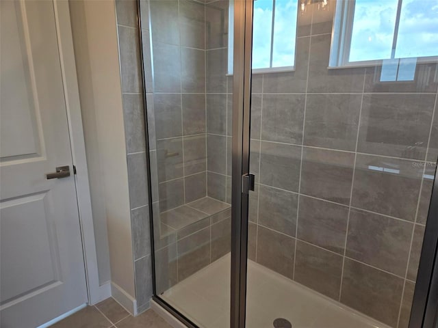 14425 Maiden Ter, Lakewood Ranch, FL 34211 - full bath featuring a shower stall and tile patterned floors
