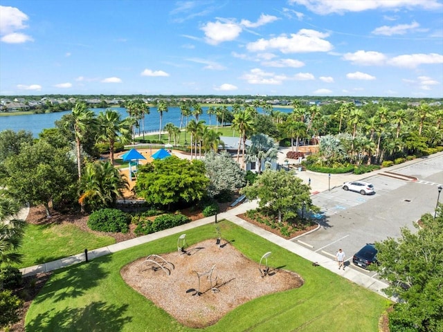 6130 Colmar Pl, Apollo Beach, FL 33572 - drone / aerial view of a nearby body of water