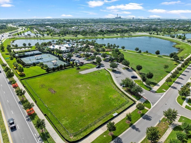 6130 Colmar Pl, Apollo Beach, FL 33572 - drone / aerial view of a nearby body of water