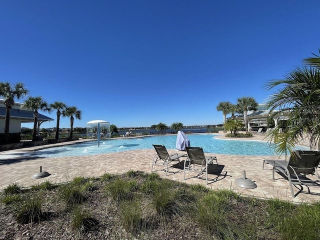 1783 Oak Hammock Ct, Lutz, FL 33558 - community pool featuring a patio