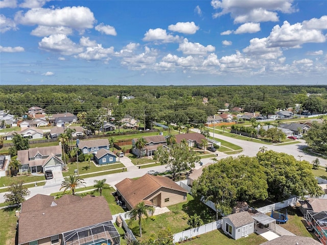 2048 Ground Squirrel Dr, New Port Richey, FL 34655 - aerial perspective of suburban area featuring a heavily wooded area