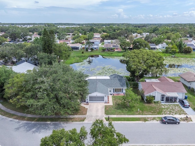 7701 Anaheim Ave, New Port Richey, FL 34655 - aerial perspective of suburban area with a nearby body of water