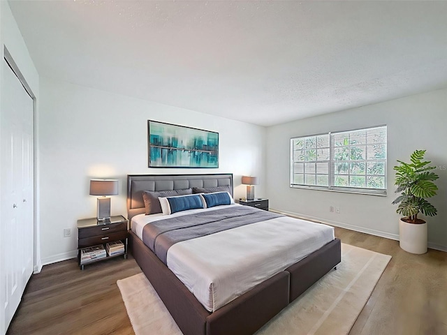 3712 Trophy Blvd Unit 3712, New Port Richey, FL 34655 - bedroom featuring wood finished floors and baseboards