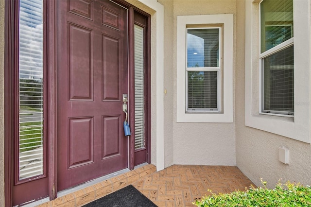 20820 Amanda Oak Ct, Land O Lakes, FL 34638 - entrance to property featuring stucco siding