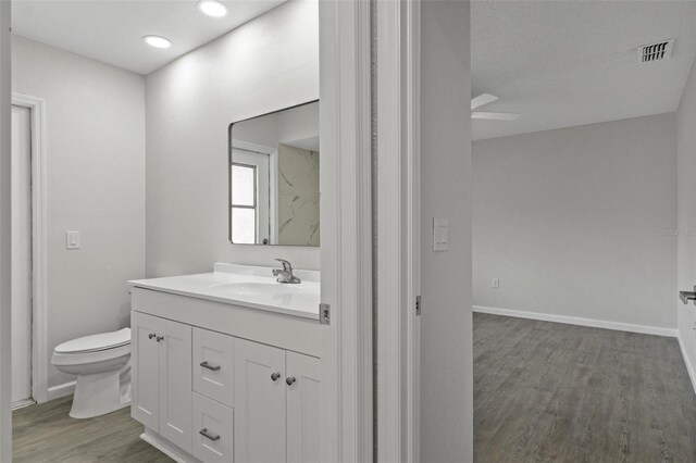 2152 Danforth Rd, Spring Hill, FL 34608 - bathroom with vanity and wood finished floors