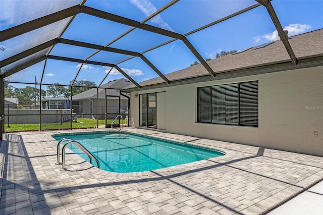2152 Danforth Rd, Spring Hill, FL 34608 - view of pool with a patio area and a lanai