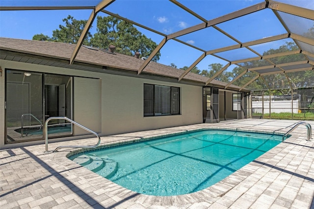 2152 Danforth Rd, Spring Hill, FL 34608 - swimming pool with a patio and a lanai