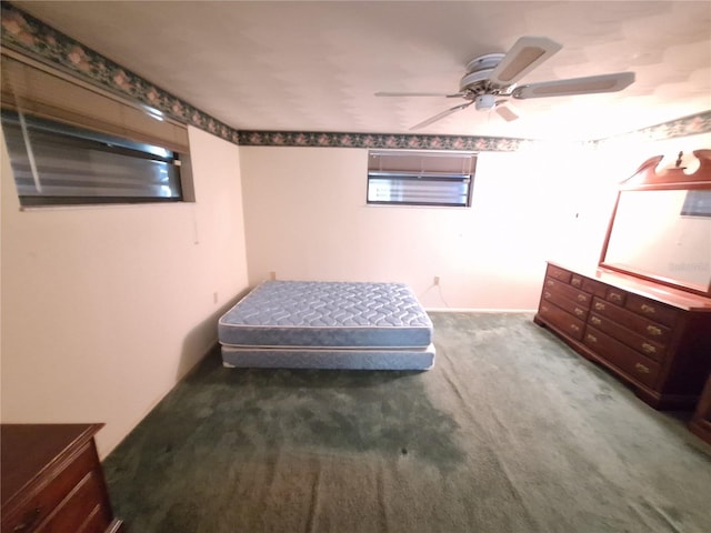 4420 Sawgrass Blvd, New Port Richey, FL 34653 - bedroom with carpet flooring and ceiling fan