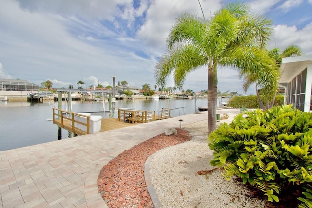5339 Bowline Bnd, New Port Richey, FL 34652 - dock with a water view