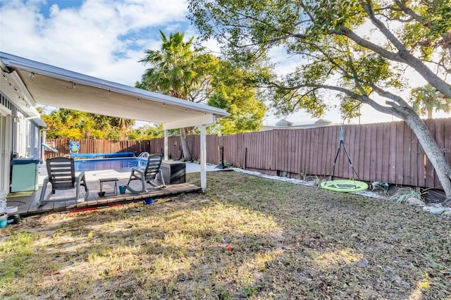 15950 Adobe Dr, Hudson, FL 34667 - view of fenced backyard