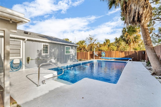 15950 Adobe Dr, Hudson, FL 34667 - view of pool featuring a fenced backyard and a patio