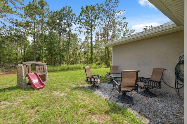 11034 Flock Ave, Weeki Wachee, FL 34613 - view of green lawn