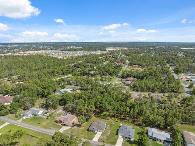 11034 Flock Ave, Weeki Wachee, FL 34613 - aerial view of property's location featuring nearby suburban area and a heavily wooded area