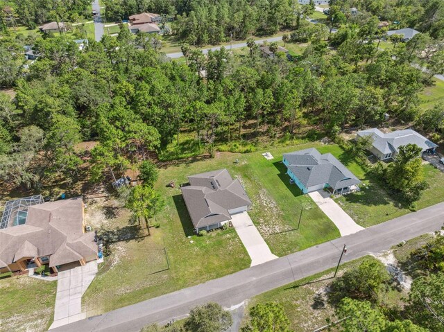 11034 Flock Ave, Weeki Wachee, FL 34613 - aerial perspective of suburban area