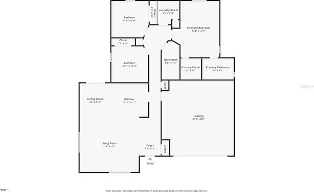 11034 Flock Ave, Weeki Wachee, FL 34613 - view of room layout