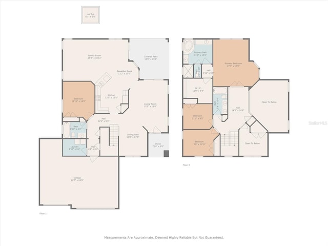 4481 Birchfield Loop, Spring Hill, FL 34609 - view of property floor plan