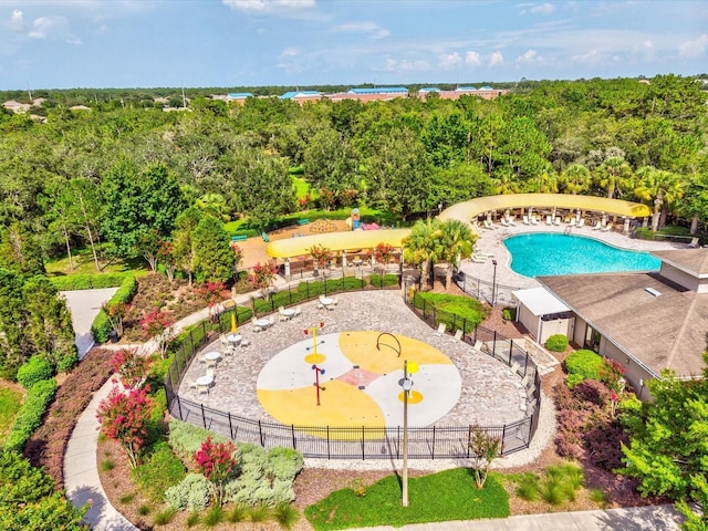 4481 Birchfield Loop, Spring Hill, FL 34609 - view of pool