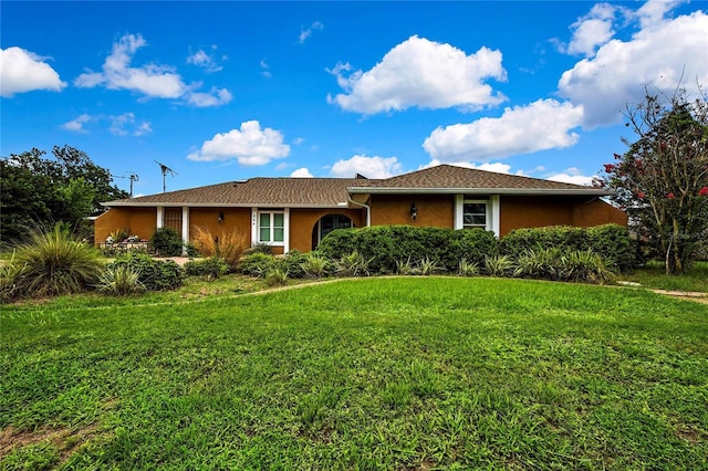 364 Waterfall Dr, Spring Hill, FL 34608 - single story home featuring a front yard and stucco siding