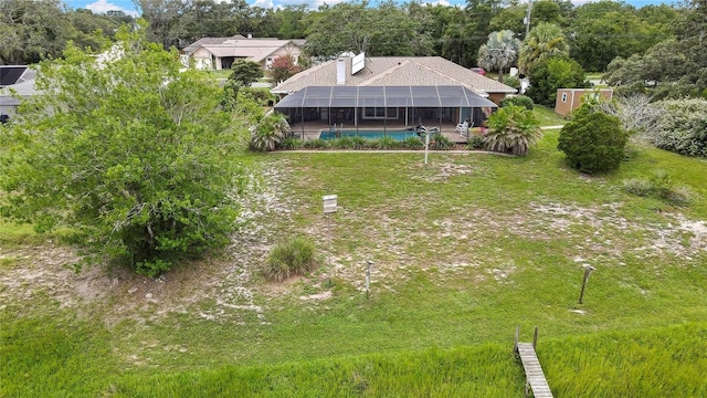 364 Waterfall Dr, Spring Hill, FL 34608 - view of subject property featuring a pool area