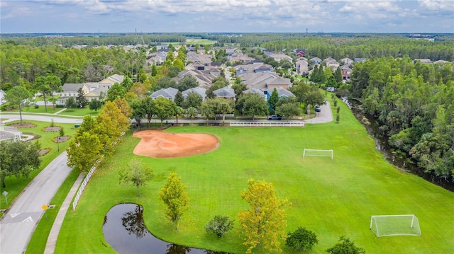 3450 Ferrell St, New Port Richey, FL 34655 - aerial perspective of suburban area with a nearby body of water