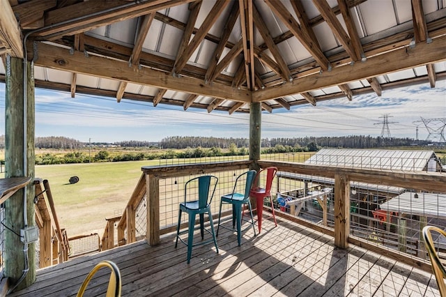 3450 Ferrell St, New Port Richey, FL 34655 - wooden terrace with a gazebo