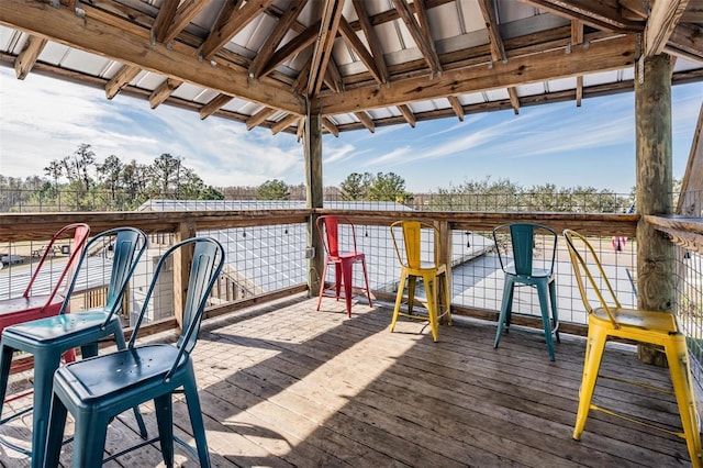 3450 Ferrell St, New Port Richey, FL 34655 - view of wooden deck