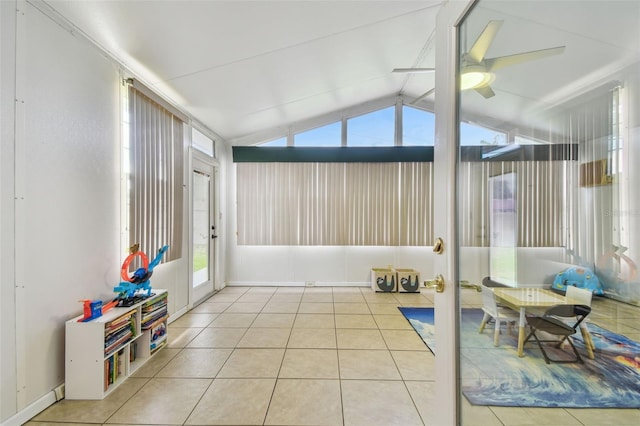 1071 Lexington Ct, Largo, FL 33771 - sunroom with lofted ceiling