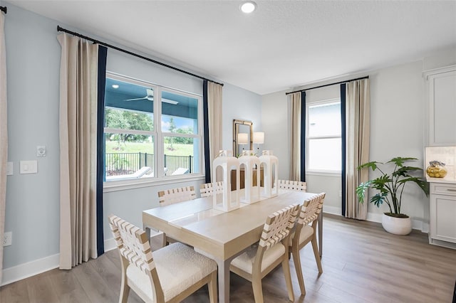 823 Emerald Grove Dr, Apopka, FL 32703 - dining room featuring light wood finished floors and recessed lighting