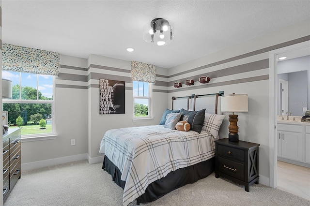 823 Emerald Grove Dr, Apopka, FL 32703 - bedroom featuring light carpet and recessed lighting