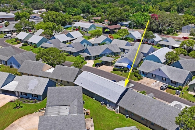 6702 Dartmoor Ln Unit 7A, New Port Richey, FL 34653 - aerial perspective of suburban area