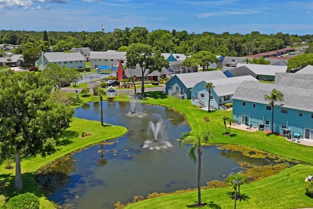 6702 Dartmoor Ln Unit 7A, New Port Richey, FL 34653 - aerial perspective of suburban area with a large body of water
