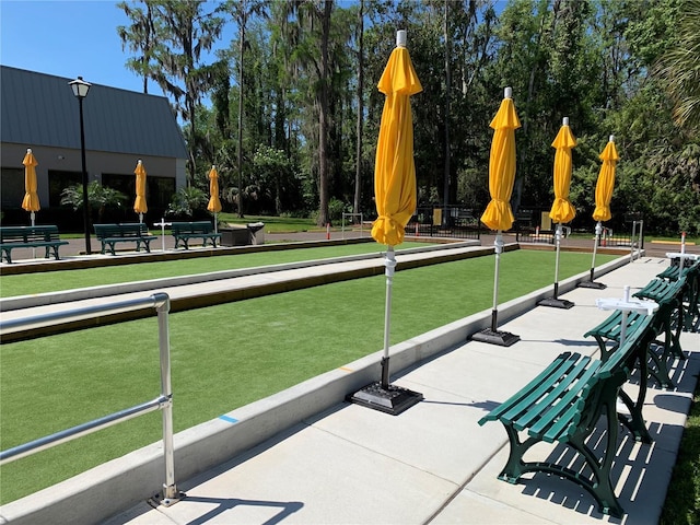 12104 Boynton Ln, New Port Richey, FL 34654 - view of property's community with a bocce ball area