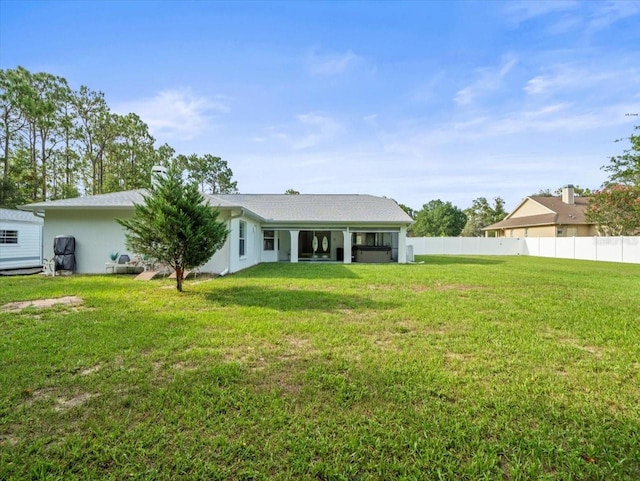 15430 Oakcrest Cir, Brooksville, FL 34604 - back of property featuring stucco siding