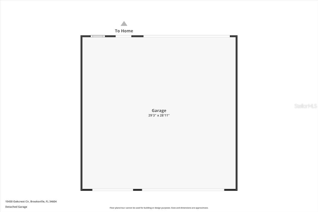 15430 Oakcrest Cir, Brooksville, FL 34604 - view of room layout