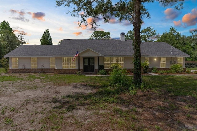 14645 Spellman Ct, Spring Hill, FL 34610 - single story home featuring a chimney