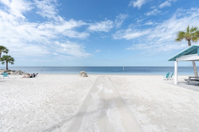 3701 Corsair Ct, New Port Richey, FL 34652 - water view featuring local beach