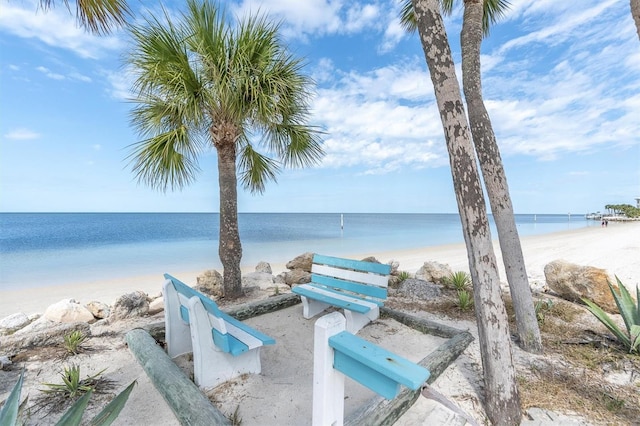 3701 Corsair Ct, New Port Richey, FL 34652 - water view featuring local beach