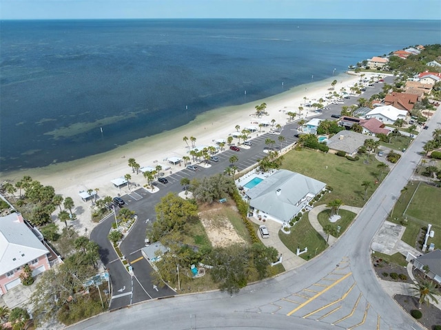 3701 Corsair Ct, New Port Richey, FL 34652 - aerial view of property and surrounding area featuring expansive coastline and nearby suburban area