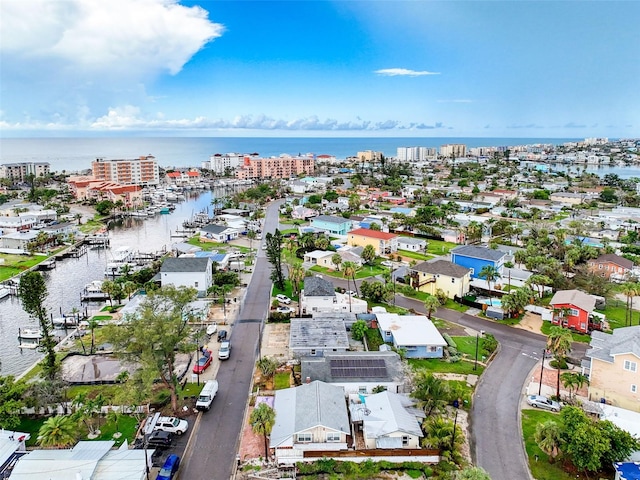 336 Boca Ciega Dr, Madeira Beach, FL 33708 - aerial view of residential area with a nearby body of water