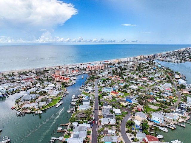 336 Boca Ciega Dr, Madeira Beach, FL 33708 - drone / aerial view of a nearby body of water