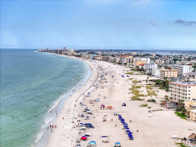 336 Boca Ciega Dr, Madeira Beach, FL 33708 - view of urban area with waterfront with a beach