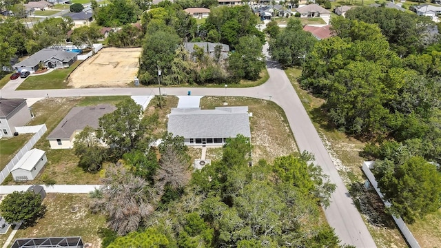 4360 Talco Ave, Spring Hill, FL 34609 - aerial view of property and surrounding area featuring nearby suburban area