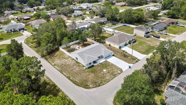 4360 Talco Ave, Spring Hill, FL 34609 - aerial view of property and surrounding area with nearby suburban area
