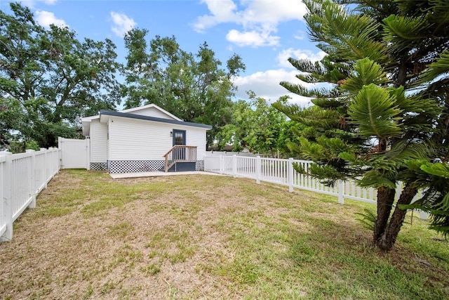 4622 Paloverde Dr, New Port Richey, FL 34652 - view of fenced backyard