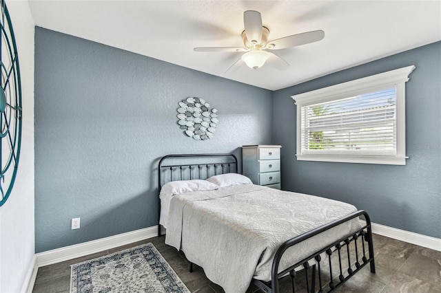 3745 Teeside Dr Unit 3745, New Port Richey, FL 34655 - bedroom featuring baseboards and ceiling fan