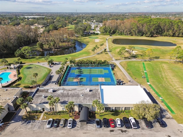 3745 Teeside Dr Unit 3745, New Port Richey, FL 34655 - bird's eye view of a large body of water and a golf course