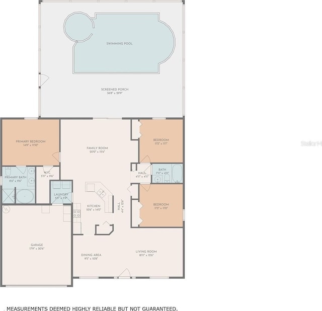 9431 Spring Hill Dr, Spring Hill, FL 34608 - view of property floor plan